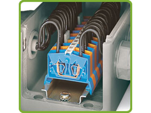 小型軌裝接線端子